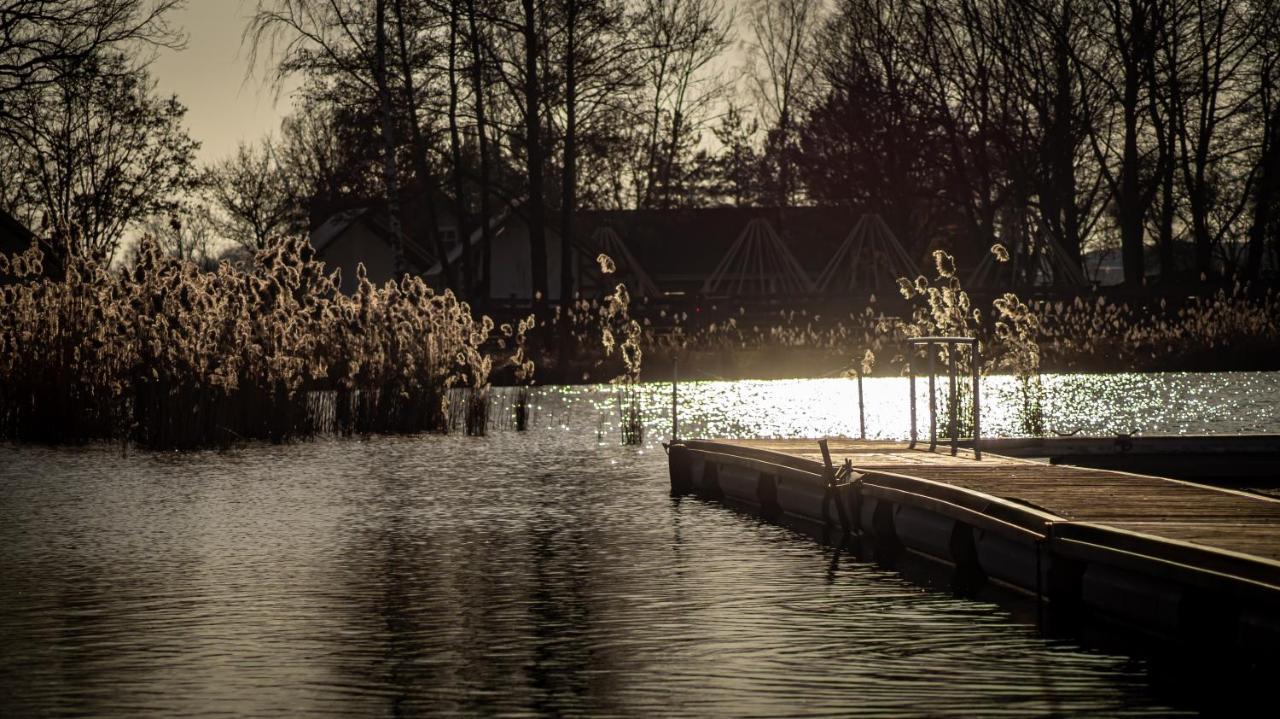 Ferienhaeuser Kiebitzsee Falkenburg Exterior foto