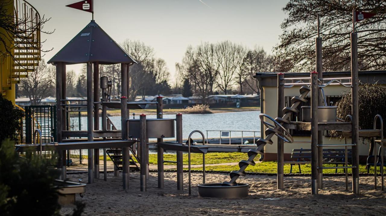 Ferienhaeuser Kiebitzsee Falkenburg Exterior foto